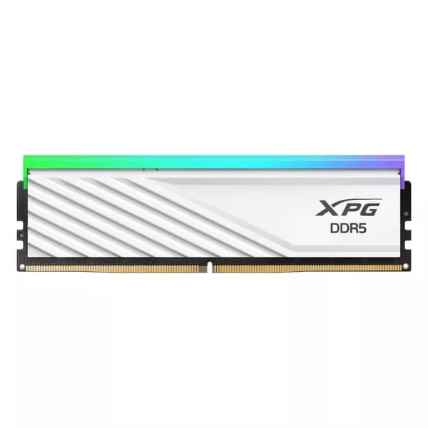 Adata XPG Lancer Blade RGB White 32GB (16GBx2) 6000MHz CL36 DDR5 RAM - 4