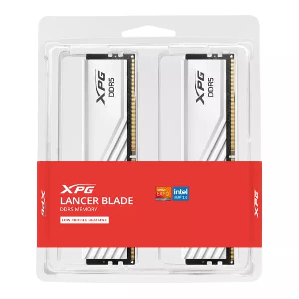 ADATA XPG Lancer Blade White 32GB (16GB x 2) DDR5 6000MHz Ram - 2