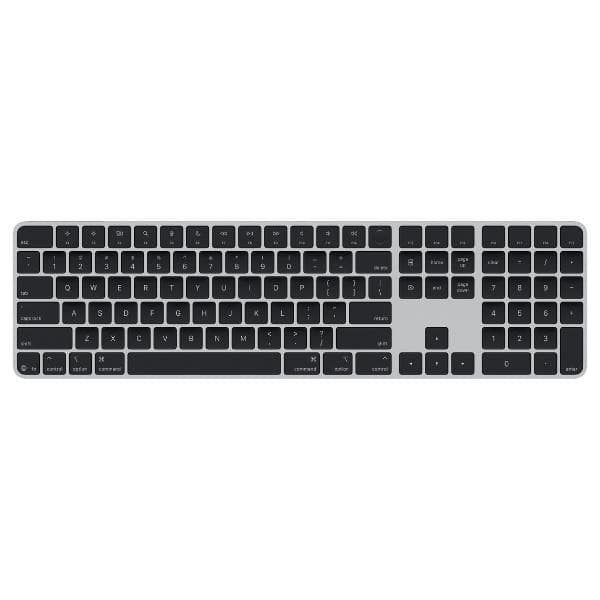 Apple Magic Keyboard with Touch ID and Numeric Keypad for Mac models with Apple silicon (USB‑C) - US English - Black Keys - 1