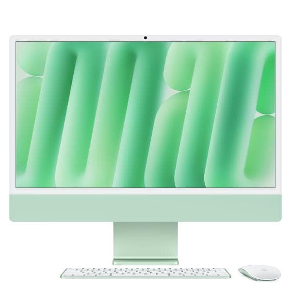 Apple iMac 60.96 cm (24 inch) All-In-One Desktop (10-Core Apple M4 Chip/4 Ports/24 GB RAM/512 GB), MD2Q4HN/A, Green