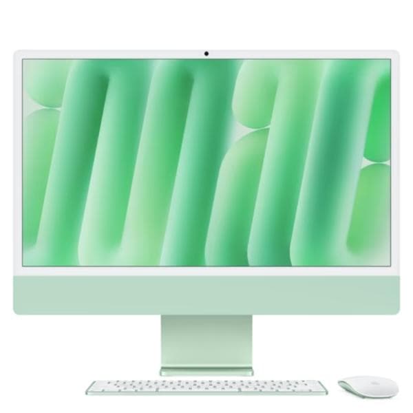 Apple iMac 60.96 cm (24 inch) All-In-One Desktop (10-Core Apple M4 Chip/4 Ports/16 GB RAM/512 GB Memory), MWV03HN/A, Green - 1
