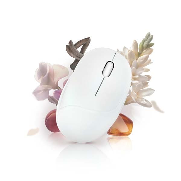 ASUS MD101 Fragrance Mouse (Iridescent White) - 1