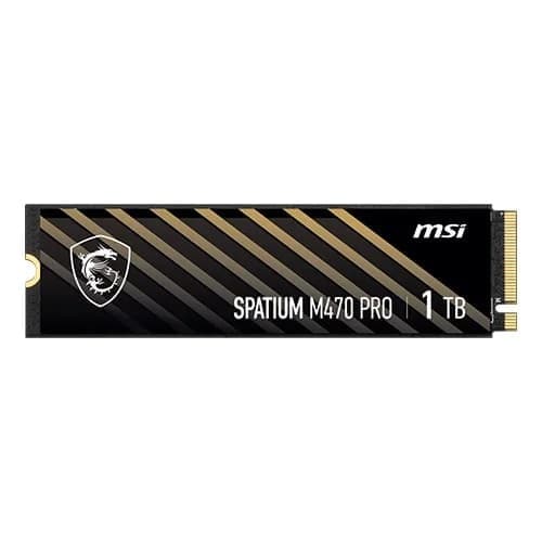 MSI Spatium M470 PRO 1TB NVMe Gen4 SSD - 2