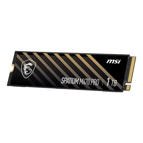 MSI Spatium M470 PRO 1TB NVMe Gen4 SSD - 1