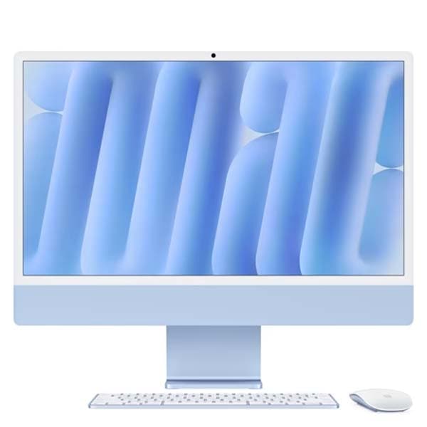 Apple iMac 60.96 cm (24 inch) All-In-One Desktop (8-Core Apple M4 Chip/2 Ports/16 GB/256 GB), MWUF3HN/A, Blue - 1