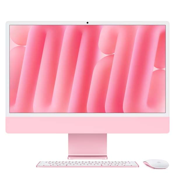 Apple iMac 60.96 cm (24 inch) All-In-One Desktop (8-Core Apple M4 Chip/2 Ports/16 GB/256 GB), MWUG3HN/A, Pink