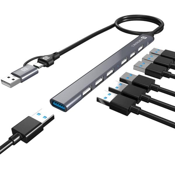 Portronics Mport 7 USB Hub - 1