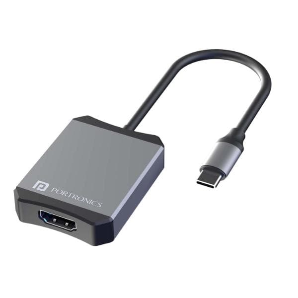 Portronics Mport X Type-C to HDMI Adapter - 1