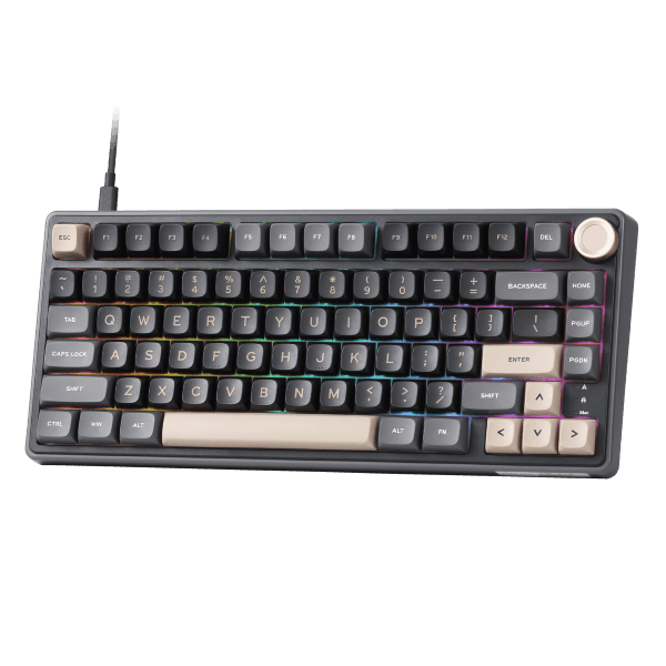 RK ROYAL KLUDGE R75 Phantom Mechanical Keyboard K Silver Switch - 2