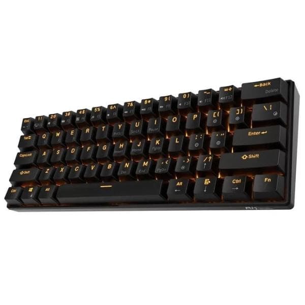 RK ROYAL KLUDGE RK61 Wired 60% Mechanical Gaming Keyboard Brown Switch