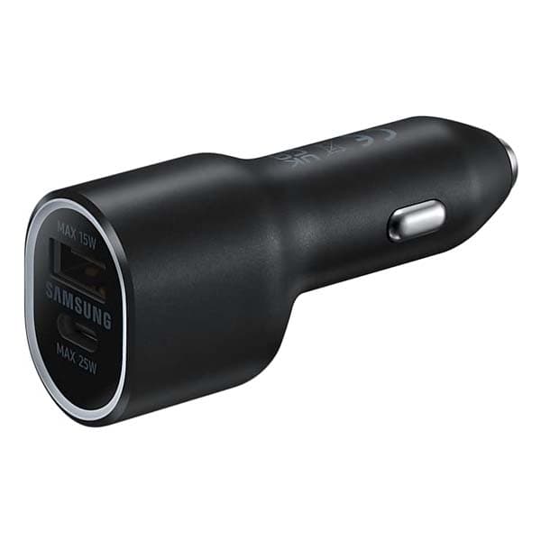 Samsung Original 40W Car Charger Duo (Black)