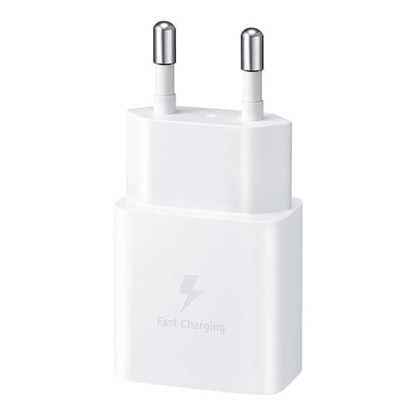 Samsung Original Travel Adapter (15W,Cable not Included, White) - 1