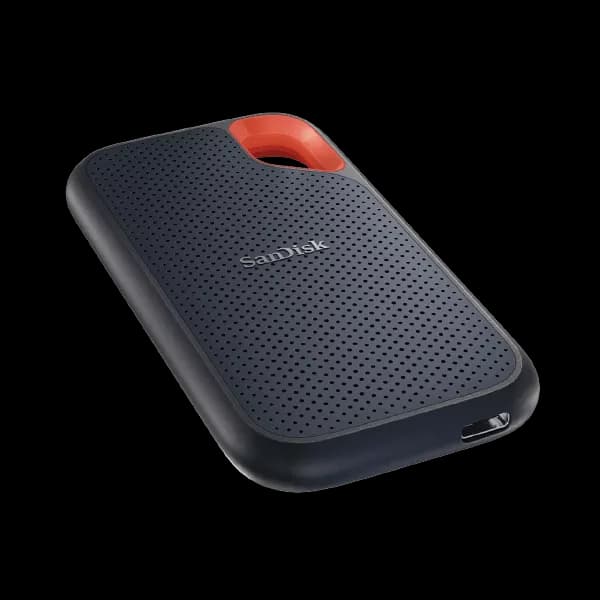 SanDisk E61 8TB Extreme Portable SSD 1050MB/s - (Black) - 3