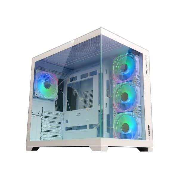 ZEBRONICS Argo 10 Dual Chamber Gaming Cabinet - Black - 2