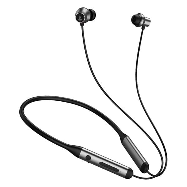 boAt Rockerz 280 ANC w/Crystal Bionic Sound Powered by Dirac Opteo in- Ear Bluetooth Neckband (Gunmetal Black)