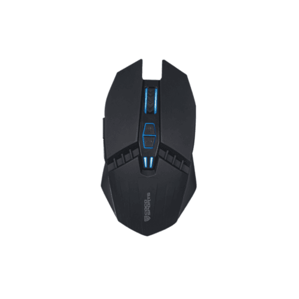 Coconut Glare Wireless Ergonomic Gaming Mouse,6 Button ,2.4GHz+BT - 1