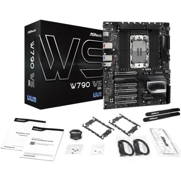 ASRock W790 WS R2.0 LGA 4677 Intel W790 E-ATX Motherboard - 5