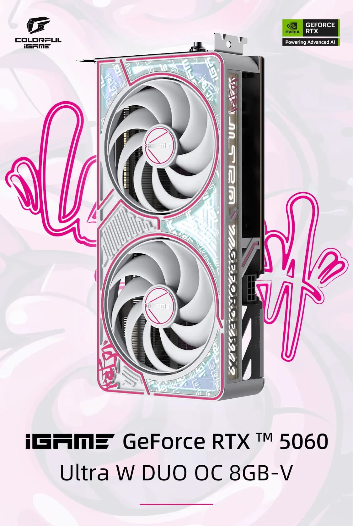 Colorful iGame GeForce RTX 5060 Ultra W DUO OC 8GB-V - 4