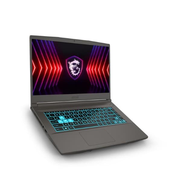 MSI Thin A15, Ryzen 5 7535HS, 40CM FHD 144Hz Gaming Laptop (16GB/512 GB NVMe SSD/Windows 11 Home/NVIDIA GeForce RTX 4050, GDDR6 6GB/Cosmos Gray/1.86Kg), B7VE-066IN - 2