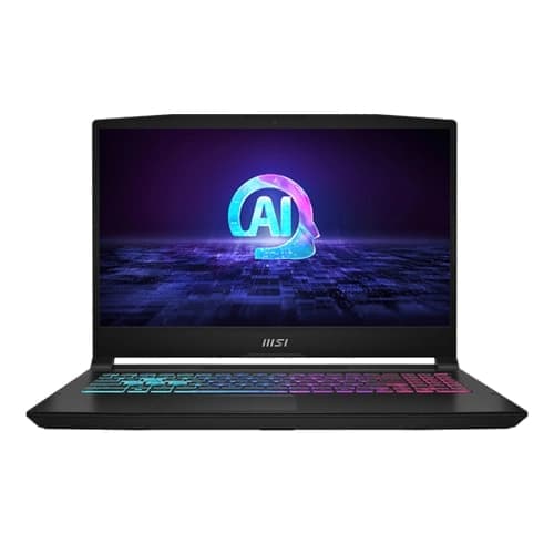 MSI Katana A15 AI, AMD 8th Gen. Ryzen 7 8840HS,Built-in AI, 40CM FHD 144Hz Gaming Laptop (16GB/512GB NVMe SSD/Windows 11 Home/MSO 2021/NVIDIA GeForce RTX 4050, GDDR6 6GB/Black/2.25Kg) B8VE-481IN - 1