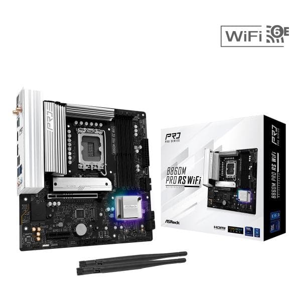 ASROCK B860M PRO RS WIFI MOTHERBOARD - 1