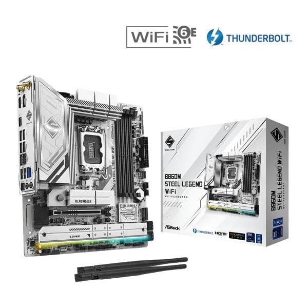 ASROCK B860M STEEL LEGEND WIFI MOTHERBOARD - 1