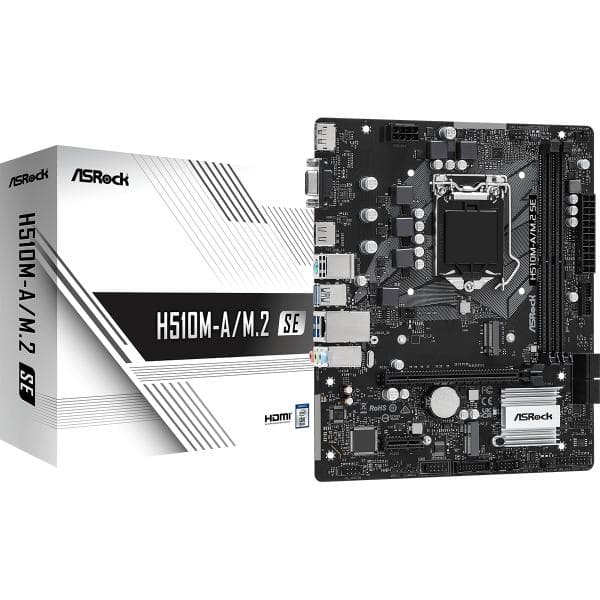 ASROCK H510M-A/M.2 SE MOTHERBOARD - 1
