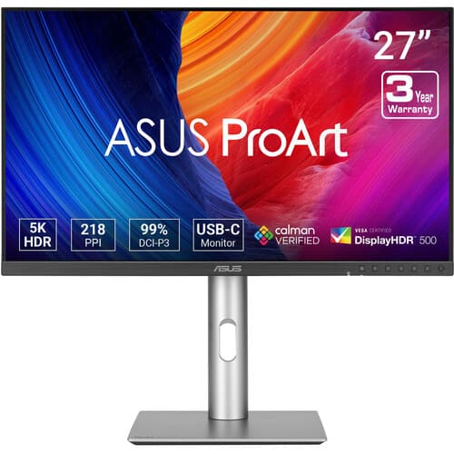 ASUS ProArt Display PA27JCV 27" 5K HDR Monitor - 1