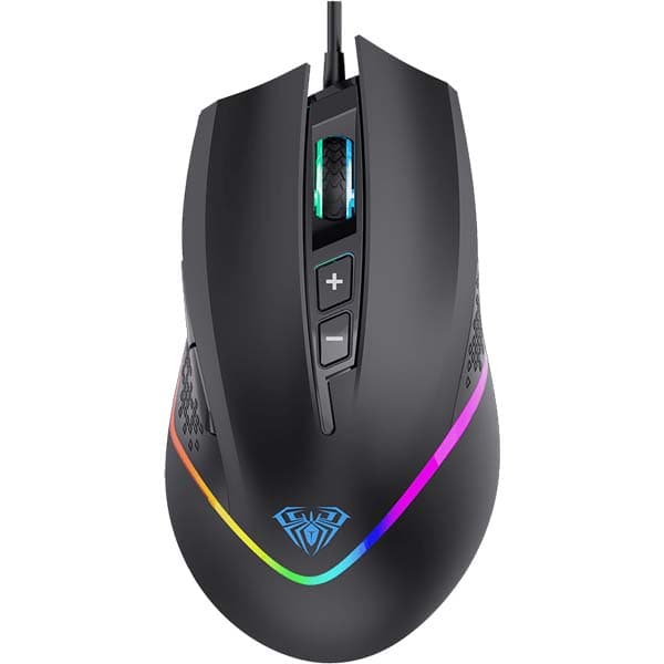 AULA F805 Wired Gaming Mouse (Black) - 1