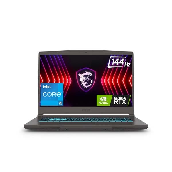 MSI Thin 15, Intel 13th Gen. i5-13420H, 40CM FHD 144Hz Gaming Laptop (16GB/512GB NVMe SSD/Windows 11 Home/MSO 2021/NVIDIA GeForce RTX 2050, GDDR6 4GB/Cosmos Gray/1.86Kg) B13UCX-2472IN - 1