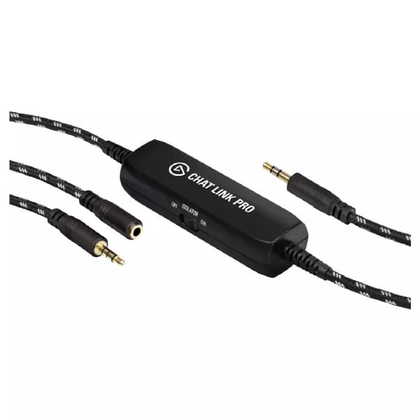 Corsair Elgato Chat Link Pro Audio Adapter - Black - 2
