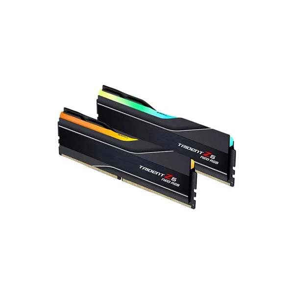 GSkill Trident Z5 Neo RGB 96GB (48Gbx2) DDR5 6000Mhz Desktop RAM (F5-6000J3036F48GX2-TZ5NR) - 1