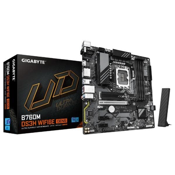 Gigabyte B760M DS3H WIFI6E GEN5 Motherboard - 1