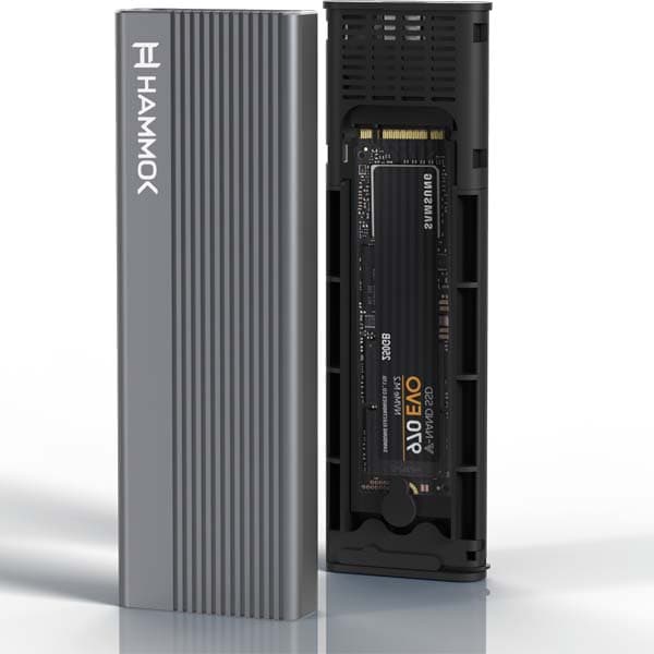Hammok Hurry M.2 NVME SSD Case USB 3.1 Gen 2 - 3