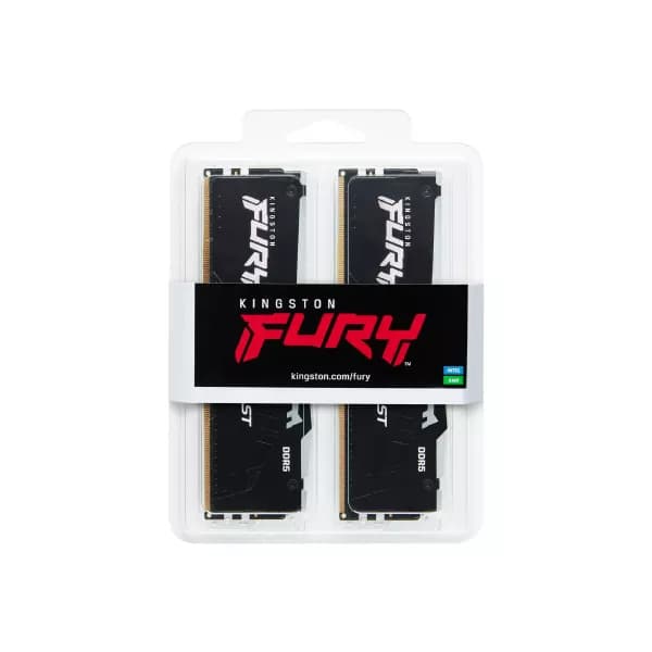 Kingston Fury Beast RGB 32GB (2x16GB) 6000MHz DDR5 CL30 Desktop RAM Black - 3