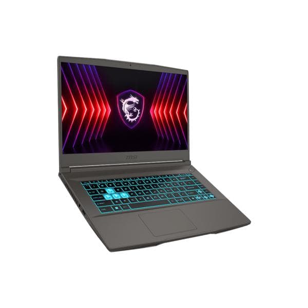 MSI Thin 15, Intel Core i5-12450H, 40CM FHD 144Hz Gaming Laptop(16GB/512GB NVMe SSD/Windows 11 Home/NVIDIA GeForce RTX 4050,GDDR6 6GB /Cosmos Gray/1.86Kg), B12VE-1689IN - 1