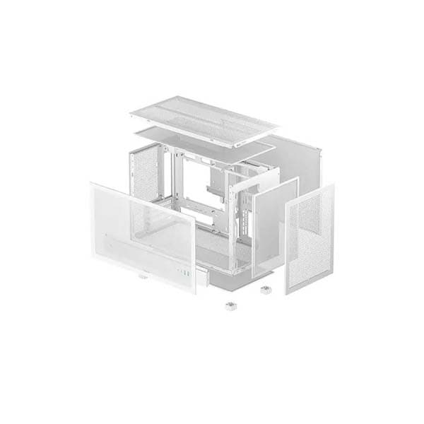 Deepcool CH260 M-Atx Mini Tower Cabinet White (R-CH260-WHNGM0-G-1) - 5