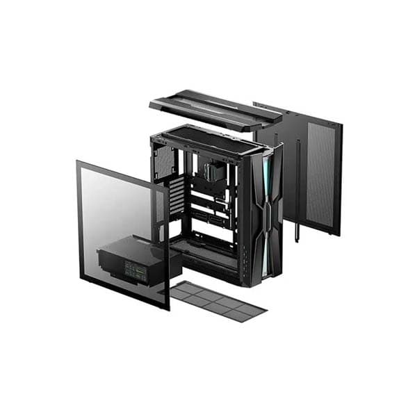 Deepcool Genome III E-ATX Full Tower Cabinet Black (R-GENOME-BKALA3-G-3) - 5