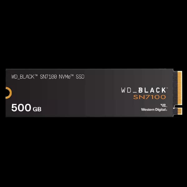 Western Digital Black SN7100 500GB M.2 NVMe Gen4 SSD - 2