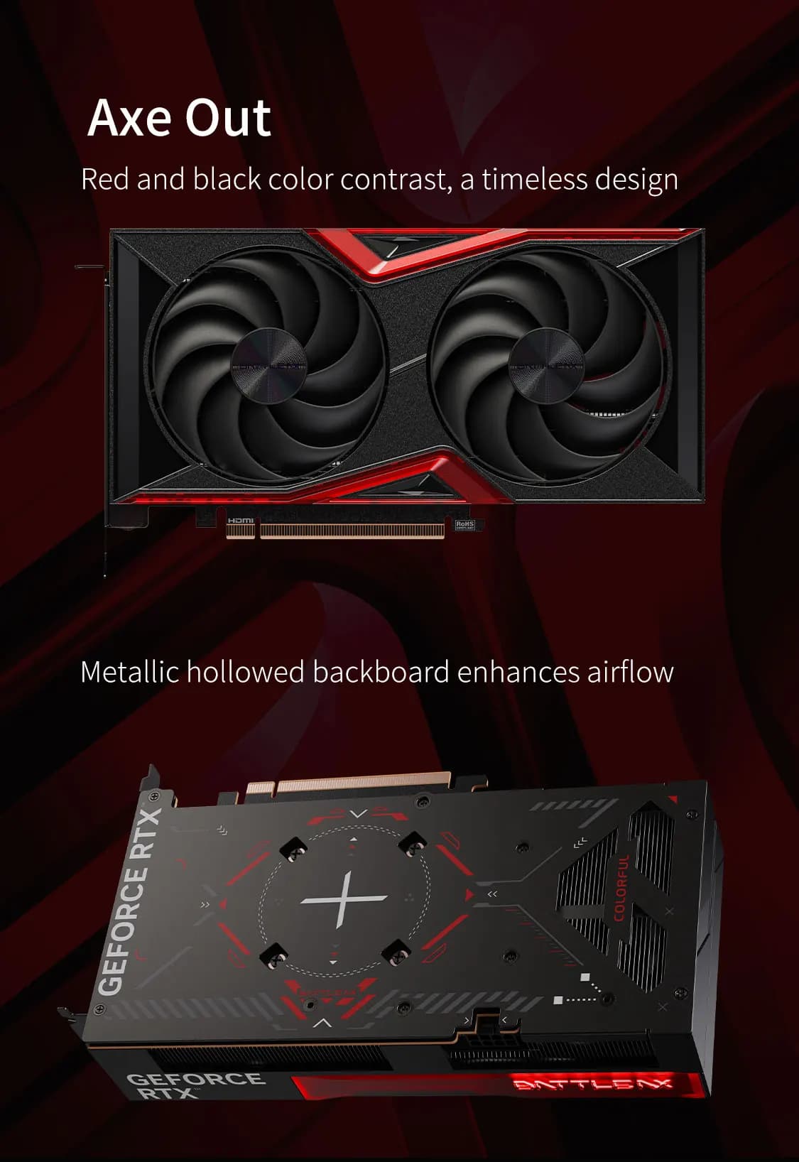 Colorful GeForce RTX 5060 Battle AX DUO 8GB-V - 9