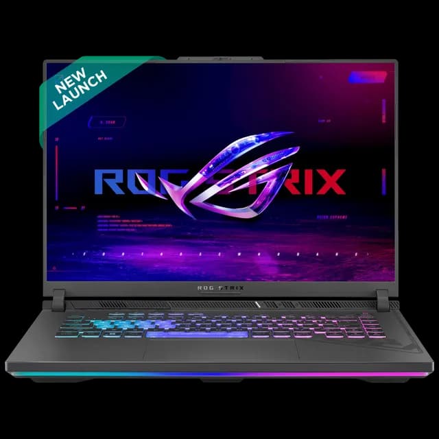 Asus ROG Strix G16, Gaming Laptop, AMD Ryzen 9 8940HX, RTX 5060 GPU (16GB/1TB/40.64 cms (16) 2.5K/Windows 11 Home/Office Home 2024 + M365 Basic (1 Year Validity)*) G614PM-S5046WS - 1