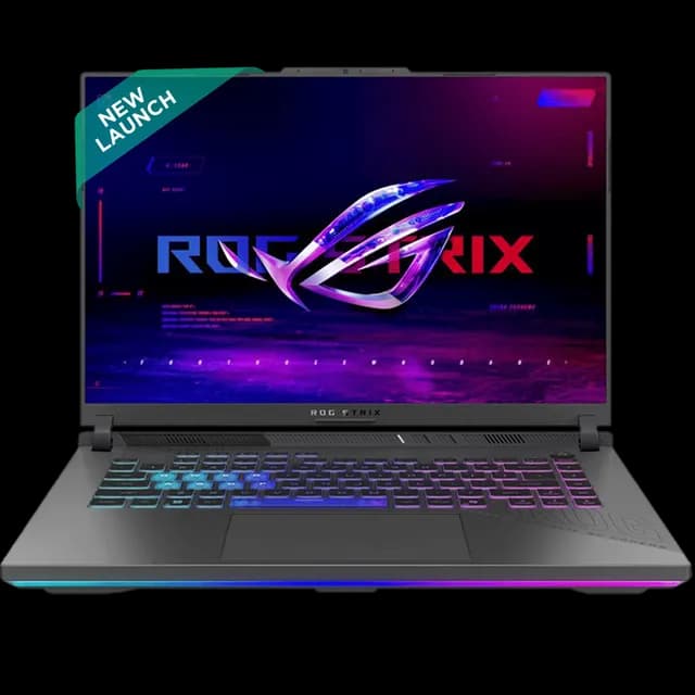 ASUS ROG Strix G16 G614PR-RV032WS AMD Ryzen 9 Gaming Laptop (16GB, 1TB SSD, Windows 11 Home, 12GB Graphics, 16 inch 165 Hz Full HD+ WUXGA IPS Display, NVIDIA GeForce RTX 5070 Ti, MS Office Home 2024, Eclipse Gray, 2.50 KG)