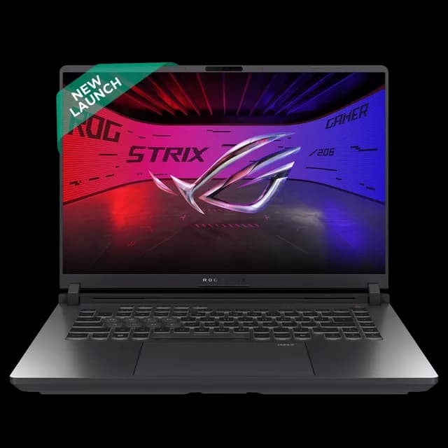 ASUS ROG Strix G16 G615JHR-S5005WS Intel Core i7 14th Gen Gaming Laptop (16GB, 1TB SSD, Windows 11 Home, 8GB Graphics, 16 inch 240 Hz 2.5K WQXGA Display, NVIDIA GeForce RTX 5050, MS Office Home 2024, Eclipse Gray, 2.65 KG) - 1