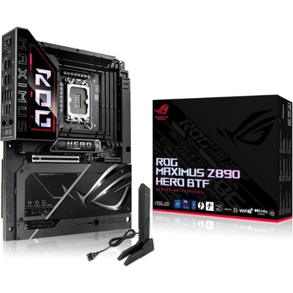 ASUS ROG MAXIMUS Z890 HERO BTF LGA 1851 ATX Motherboard