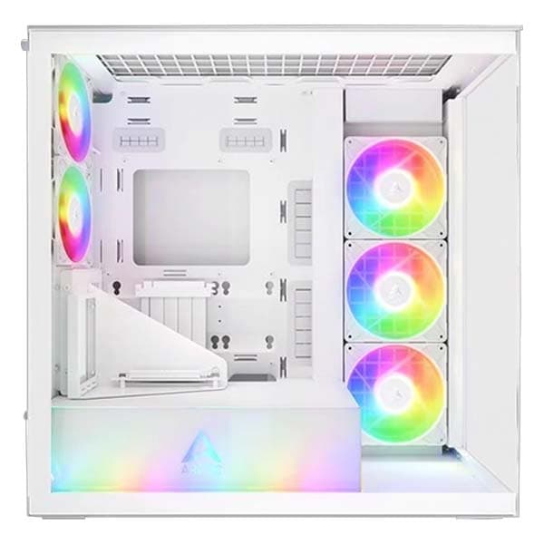 Arctic Xtender VG White Mid-Tower Case - 2