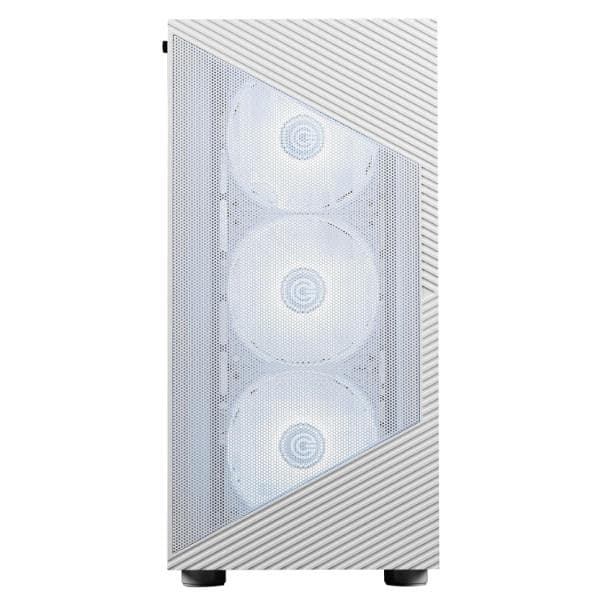 Circle Gladius M4 Mid Tower Case (White) - 2