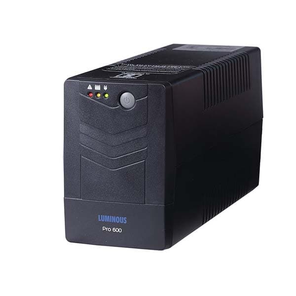 LUMINOUS LB600PRO 600VA UPS -PRO 230 V Offline/Standby Tower Model UPS with Overload Protection 3 Outlet Plugs - 2