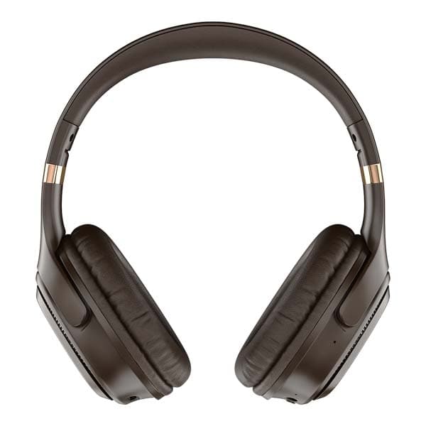 Noise Three Wireless On-Ear Headphones with 70H Playtime, 40mm Driver, Low Latency(up to 45ms),Dual Pairing, BT v5.3 (Dark Brown) - 2