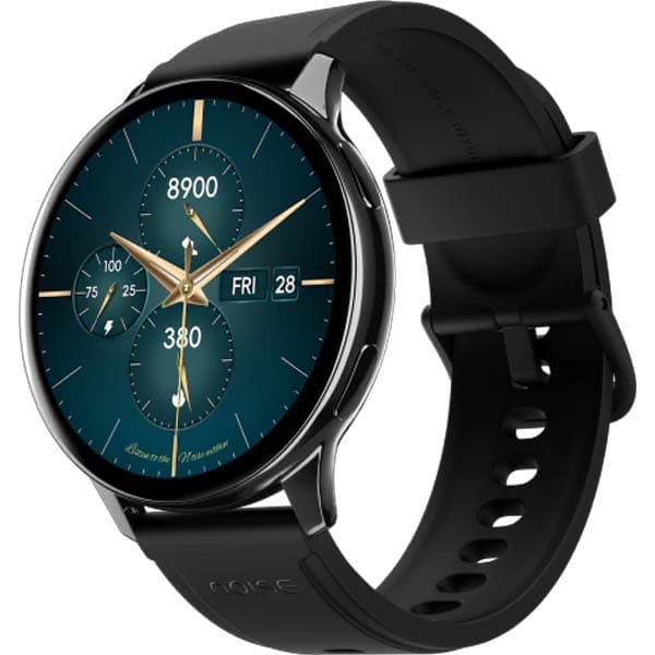 Noise Vortex Plus 1.46 AMOLED Display, AoD, BT Calling, Sleek Metal Finish, 7 Days Battery Life, All New OS with 100+ Watch Faces & Health Suite (Black) - 1