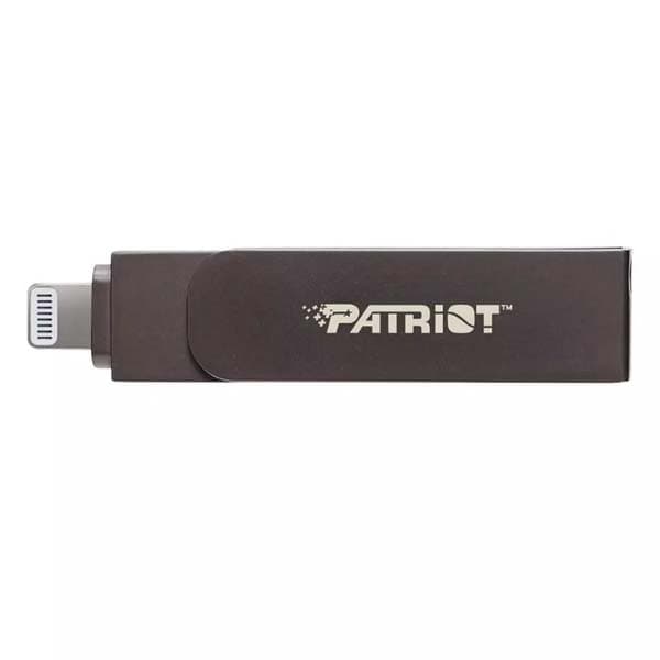 Patriot iLuxe Stick 256GB Type -C and Lightning Flash Drive (PI256GSKM30CL,Gray) - 2